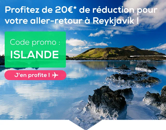 20€ de réduction sur votre vol aller-retour