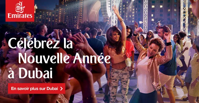 Fêtez la nouvelle année à Dubai